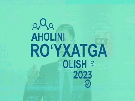 2023- yilda aholini ro'yxatga olish o'tkaziladi